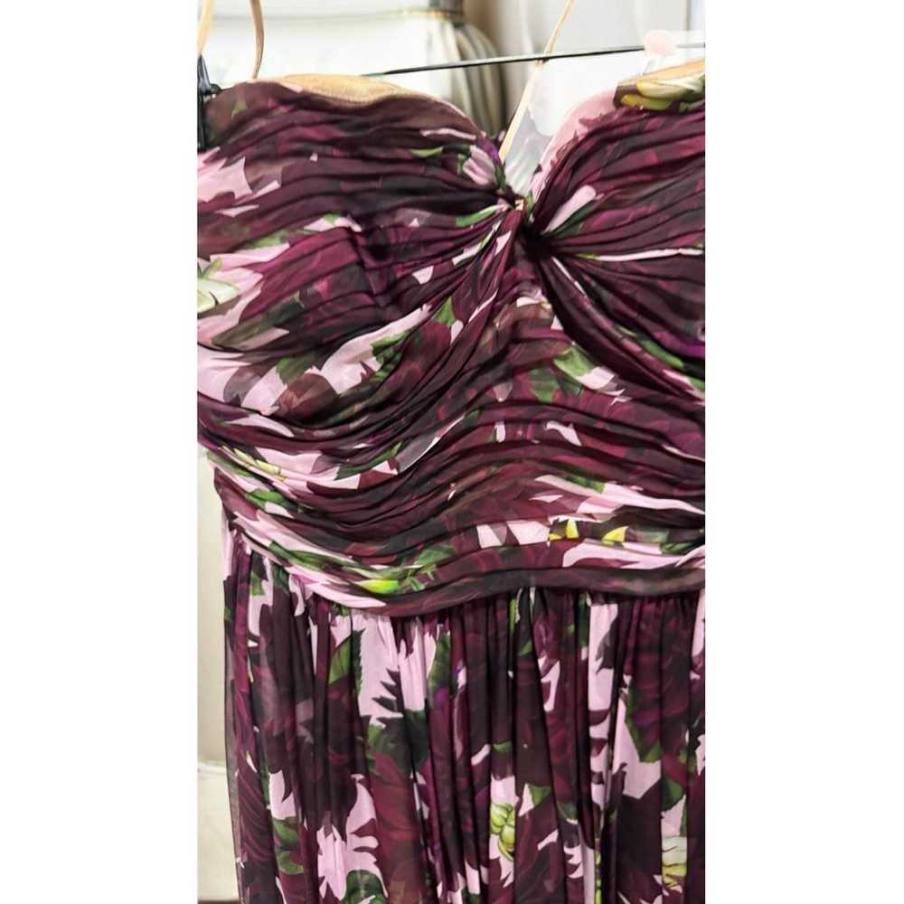 Oscar De La Renta Silk maxi dress - image 3