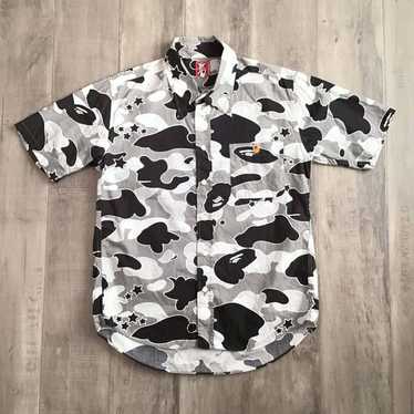 Bape × Nigo 🔥Vintage🔥 BAPE STA camo shirt a bat… - image 1