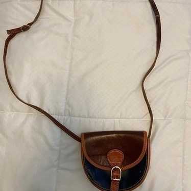 Vera Pelle Leather Crossbody Bag (Real Italian Lea