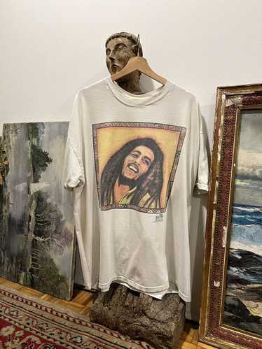 Band Tees × Bob Marley × Vintage 90s Bob Marley R… - image 1