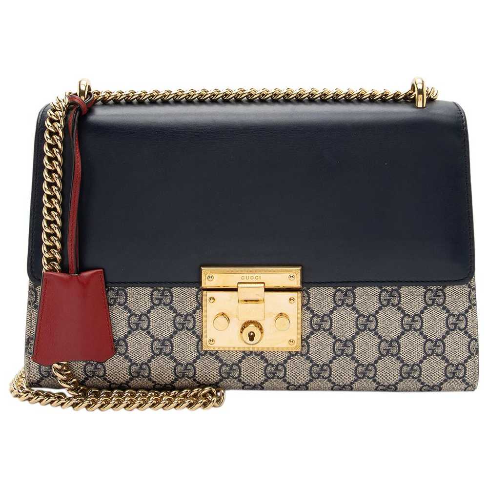 Gucci Padlock cloth handbag - image 1