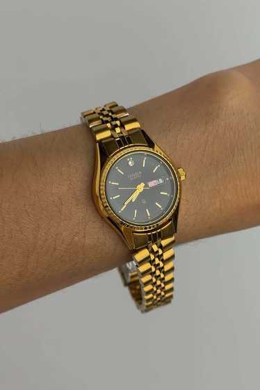 Vintage Citizen Oyster Band Quartz Watch - Gold To