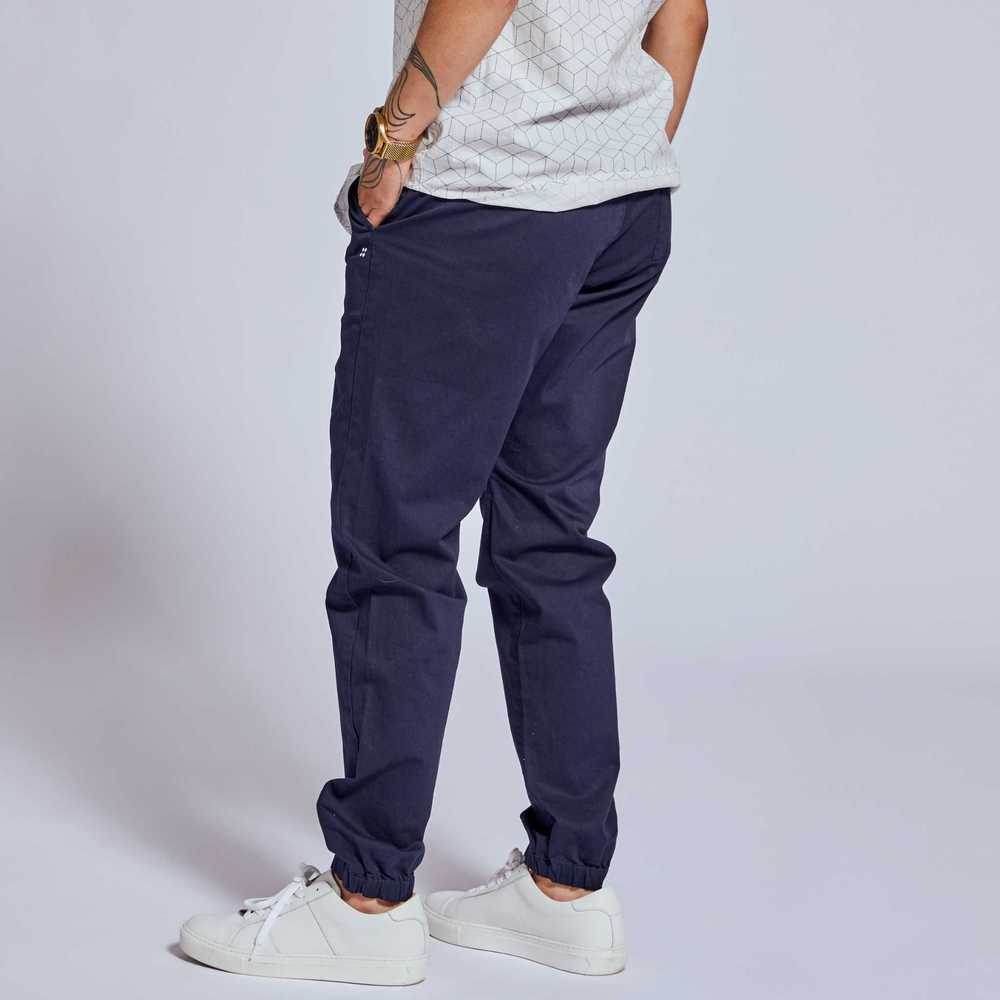 Kirrin Finch The Graf Navy Stretch Waistband Pant - image 3