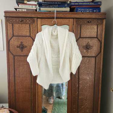 Spell USA Older Spell cardigan, wrap in cream - image 1