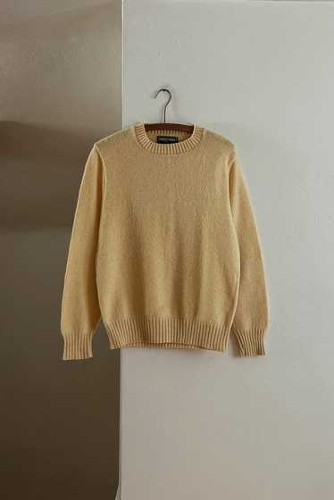 1970's BUTTER WOOL JUMPER - image 1