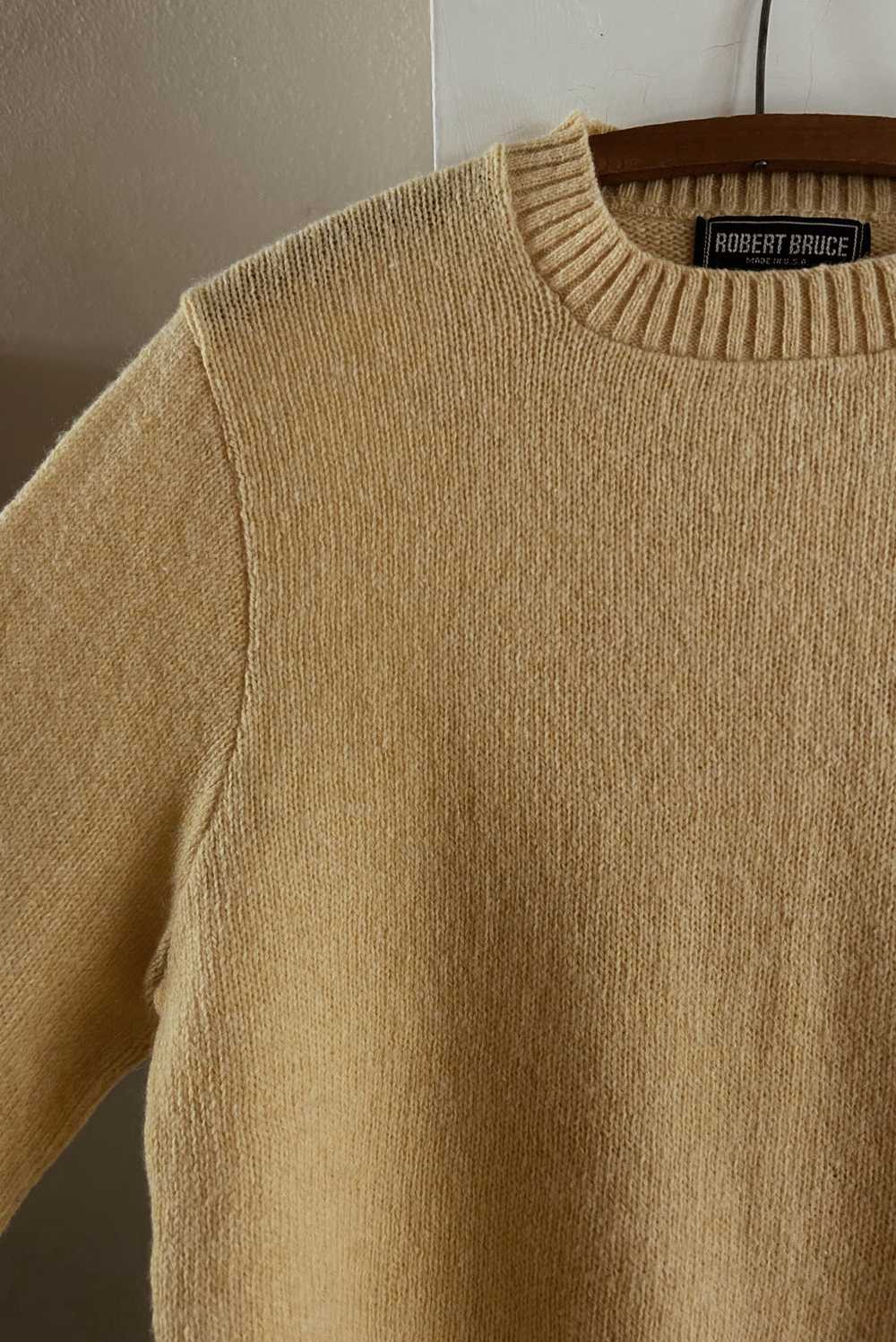 1970's BUTTER WOOL JUMPER - image 4