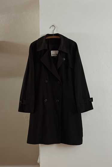 EARLY 1990's BLACK BAZAAR TRENCH