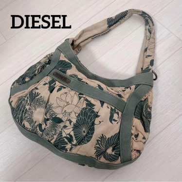 DIESEL Diesel Crescent Handbag Cloth Bag Fairly G… - image 1