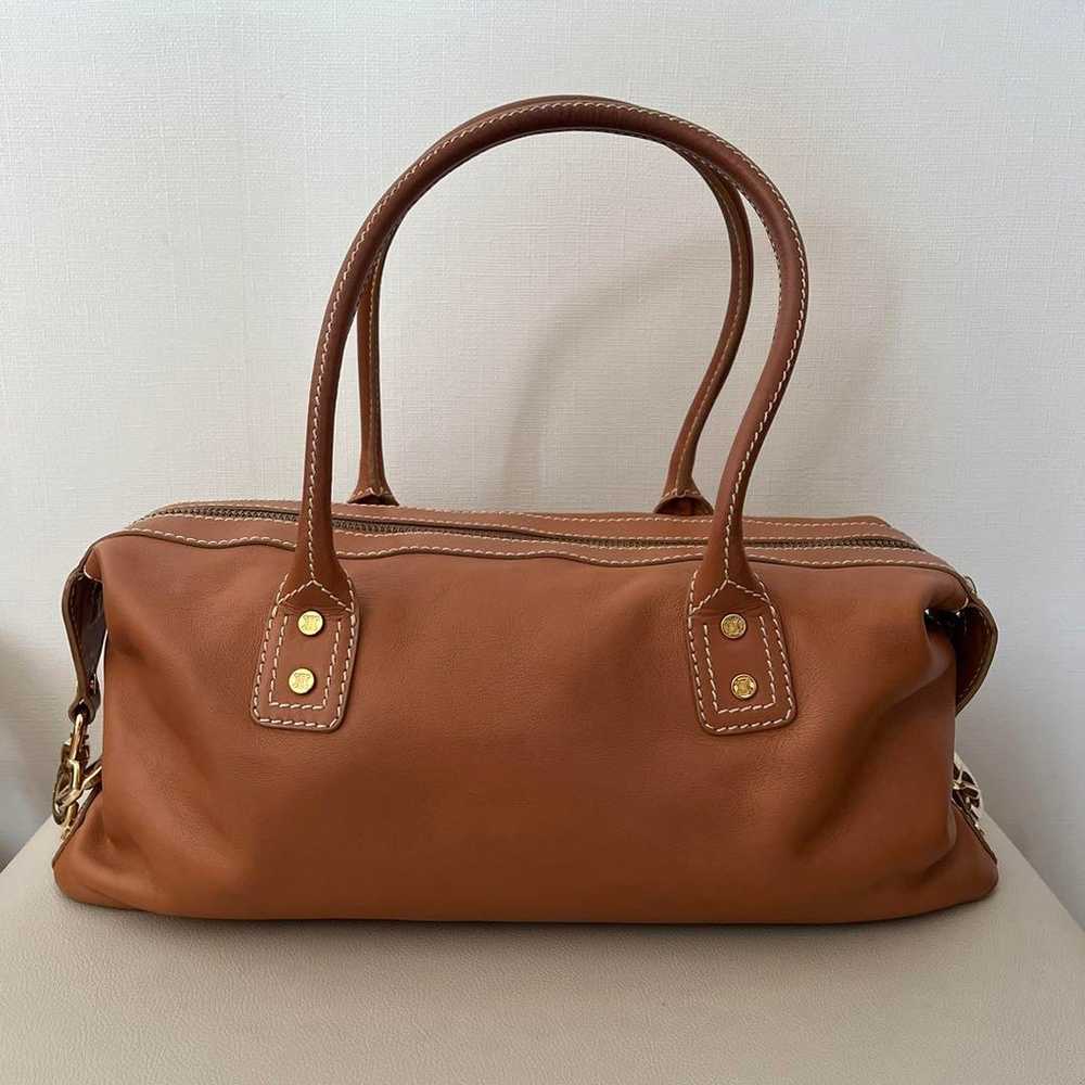 Excellent condition CELINE camel brown leather sh… - image 3