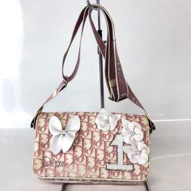 Christian Dior Trotter Pattern Shoulder Bag