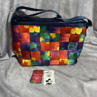 Harveys Seatbelt Medium Streamline buy Mickey Patchwork tote