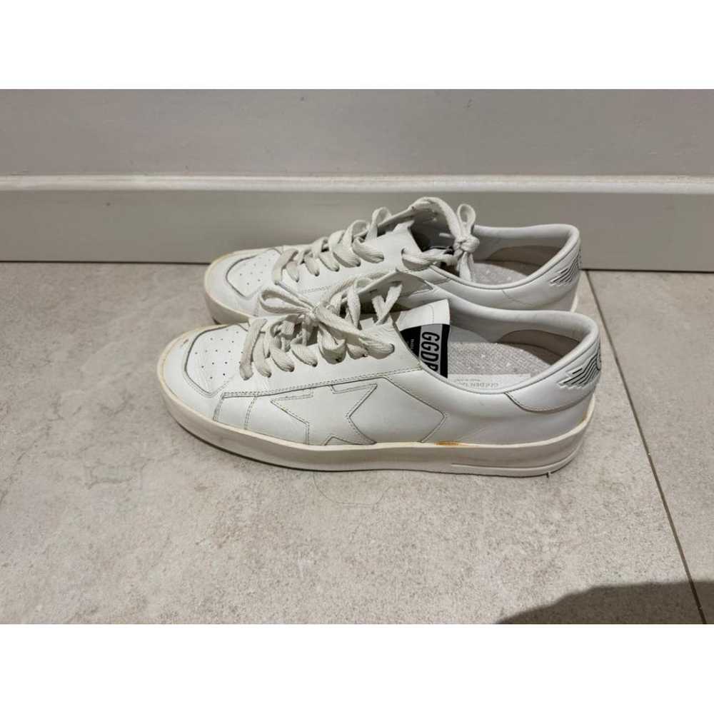 Golden Goose Stardan leather low trainers - image 2