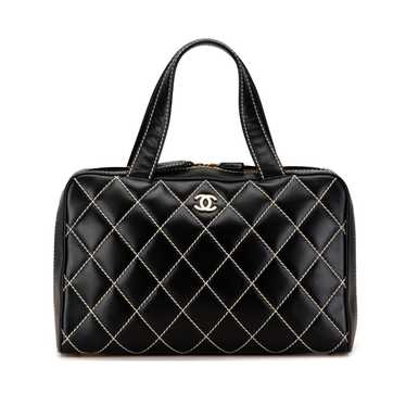 Chanel Chanel CC Wild Stitch Lambskin Handbag - image 1