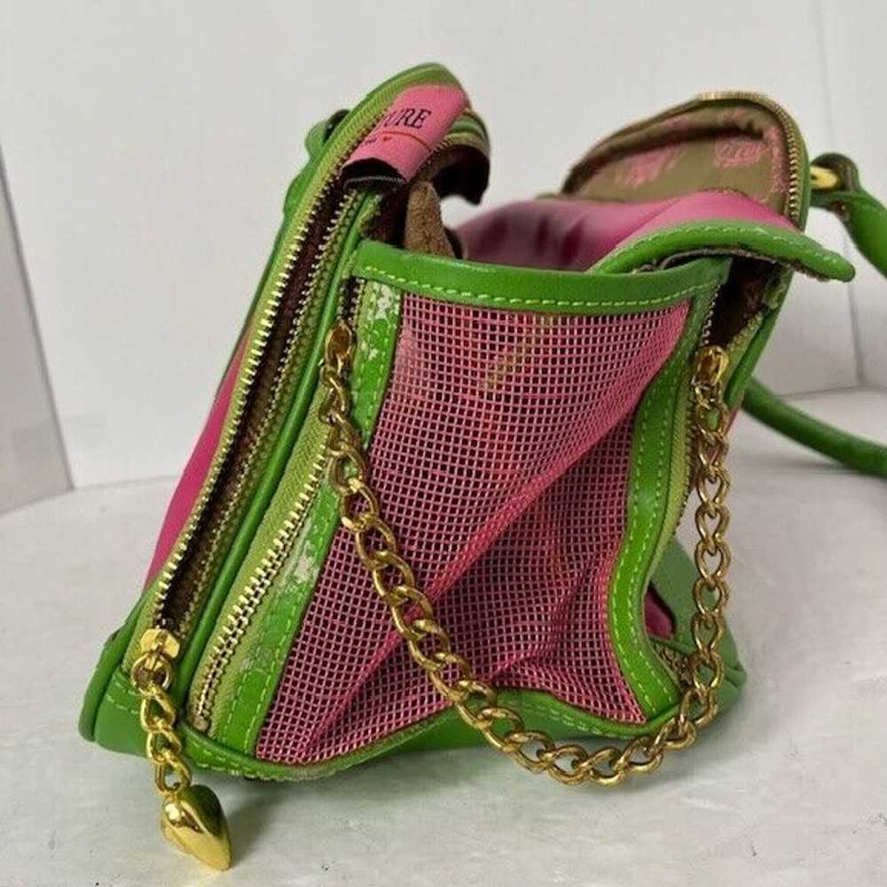 Vintage Juicy Couture Dog Carrier Watermelon Gree… - image 1