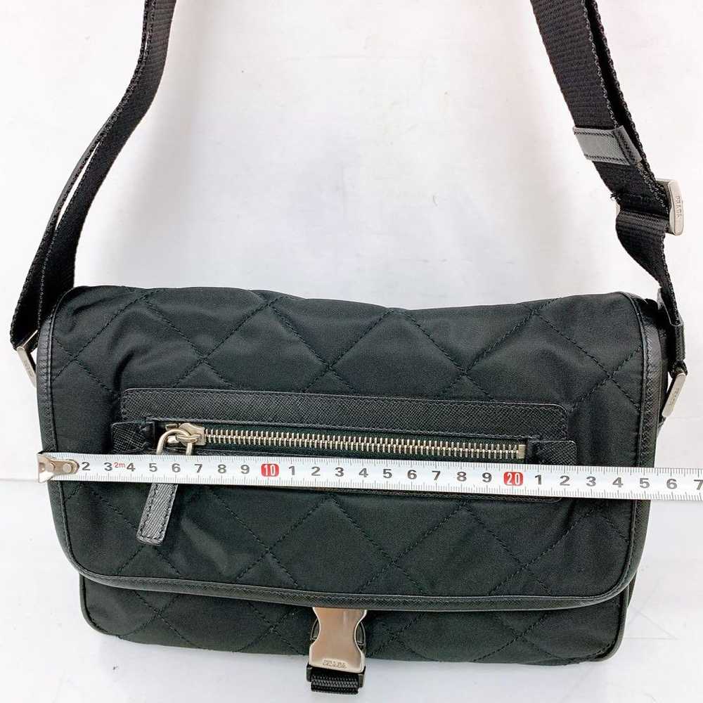 9SAM25 [Excellent Condition] PRADA Shoulder Bag Q… - image 12