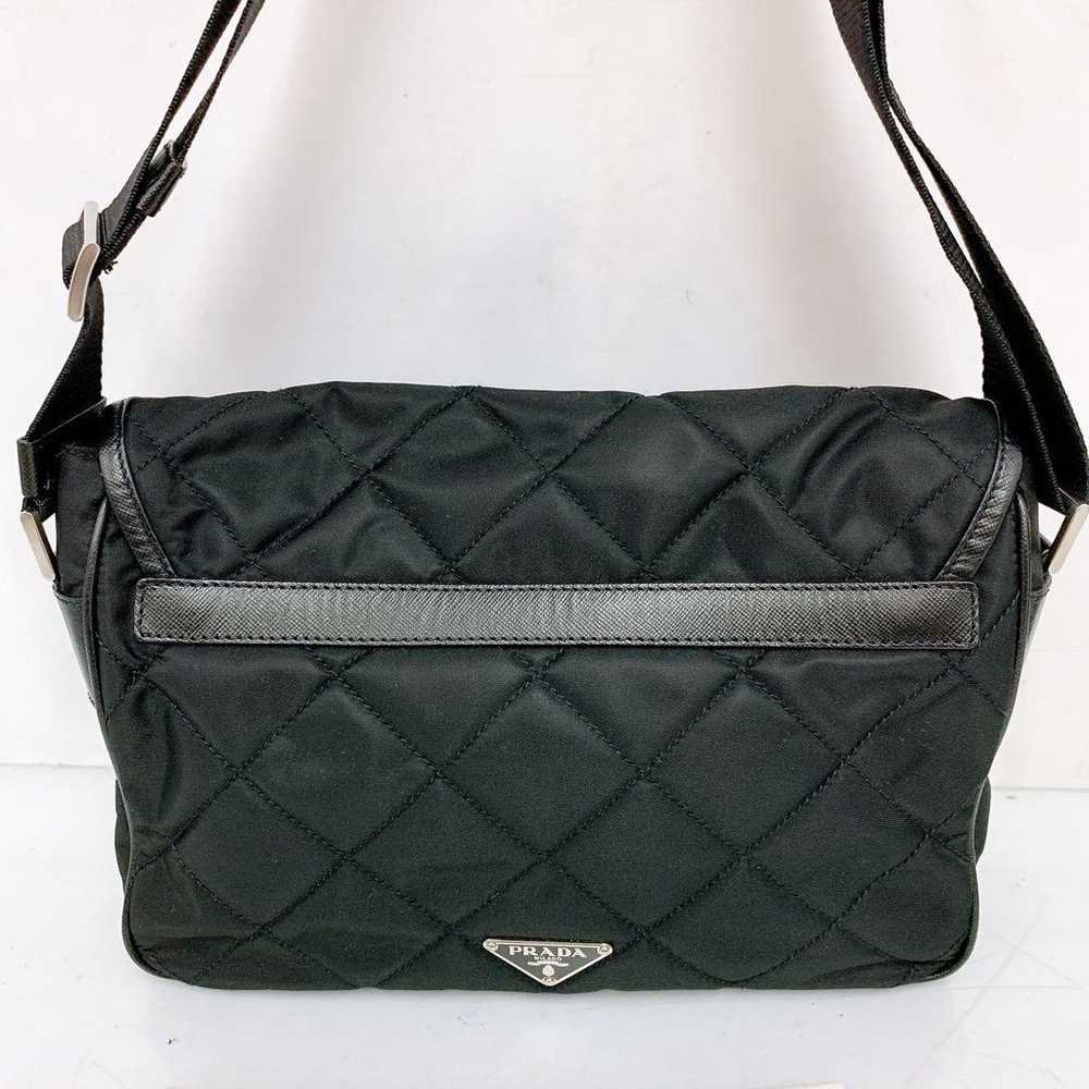 9SAM25 [Excellent Condition] PRADA Shoulder Bag Q… - image 4