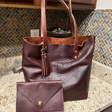 KMM and Co Walnut Bison Tote Bundle