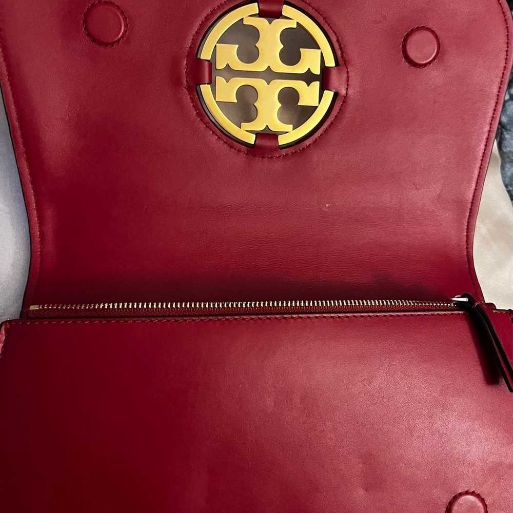 Tory Burch Leather Woven Purse - image 6