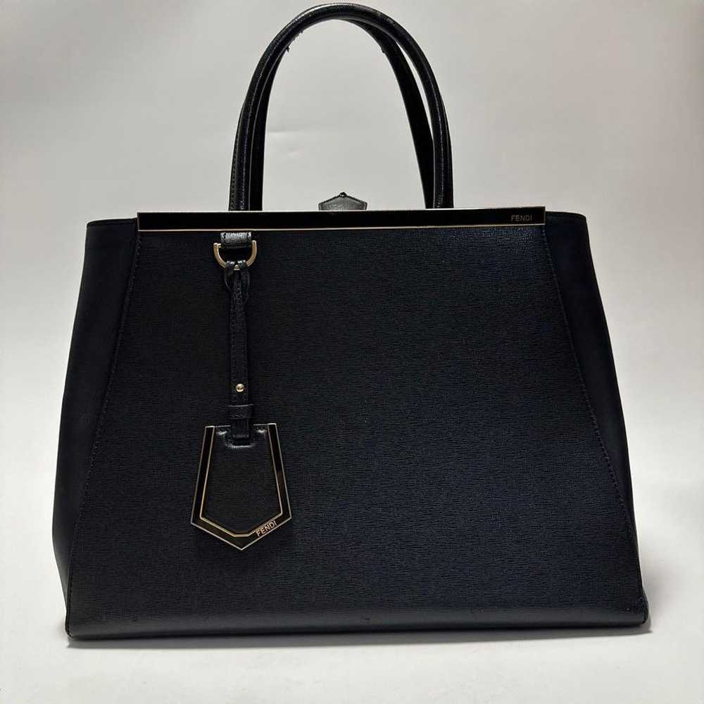 a96【Beautiful item】Fendi Toujour Black A4-Size 2-… - image 2