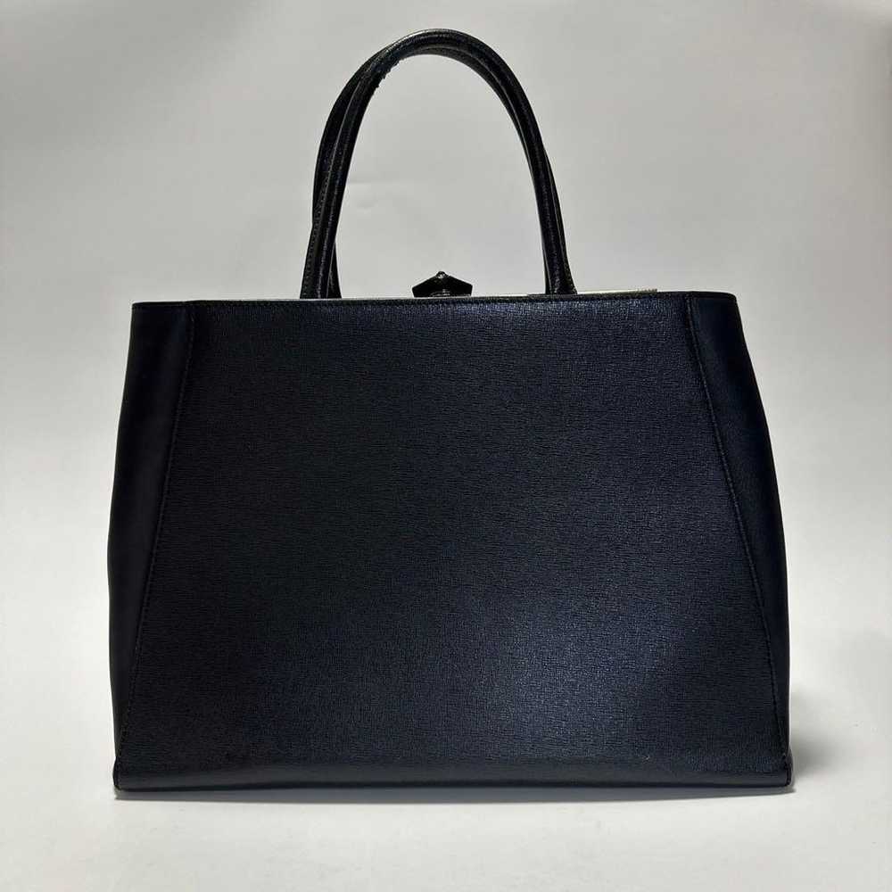 a96【Beautiful item】Fendi Toujour Black A4-Size 2-… - image 3