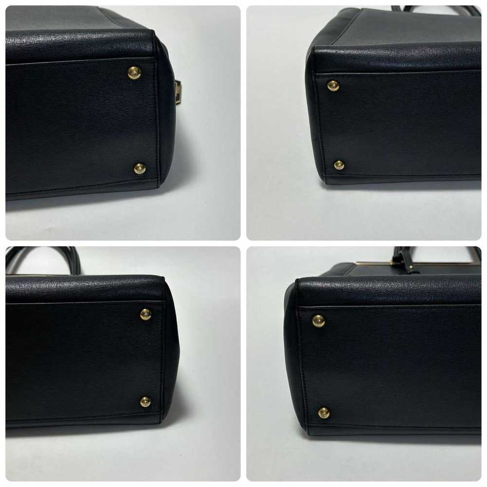 a96【Beautiful item】Fendi Toujour Black A4-Size 2-… - image 7