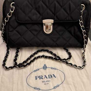 Prada tessuto impuntu crossbody on sale