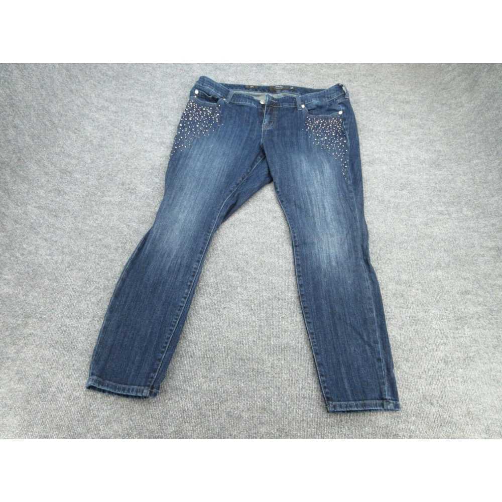 Torrid Torrid Jeans Womens 14 Blue Skinny Pants D… - image 2