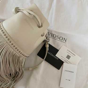 J&M DAVIDSON White Fringe Carnival Mini