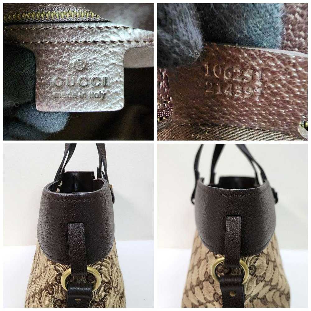 【Excellent condition】GUCCI GG canvas A4 bag for w… - image 10