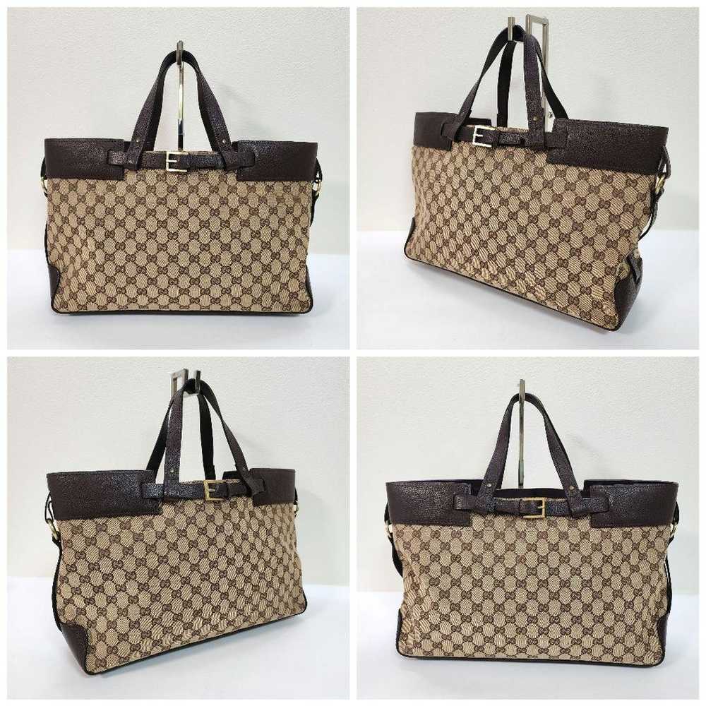 【Excellent condition】GUCCI GG canvas A4 bag for w… - image 2