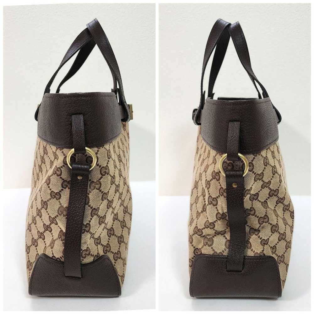 【Excellent condition】GUCCI GG canvas A4 bag for w… - image 5