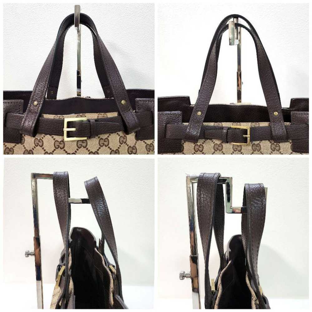 【Excellent condition】GUCCI GG canvas A4 bag for w… - image 7