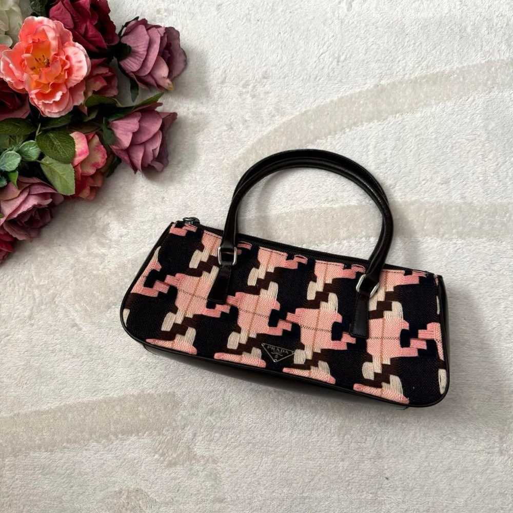 PRADA Chidori pattern mini bag. - image 2