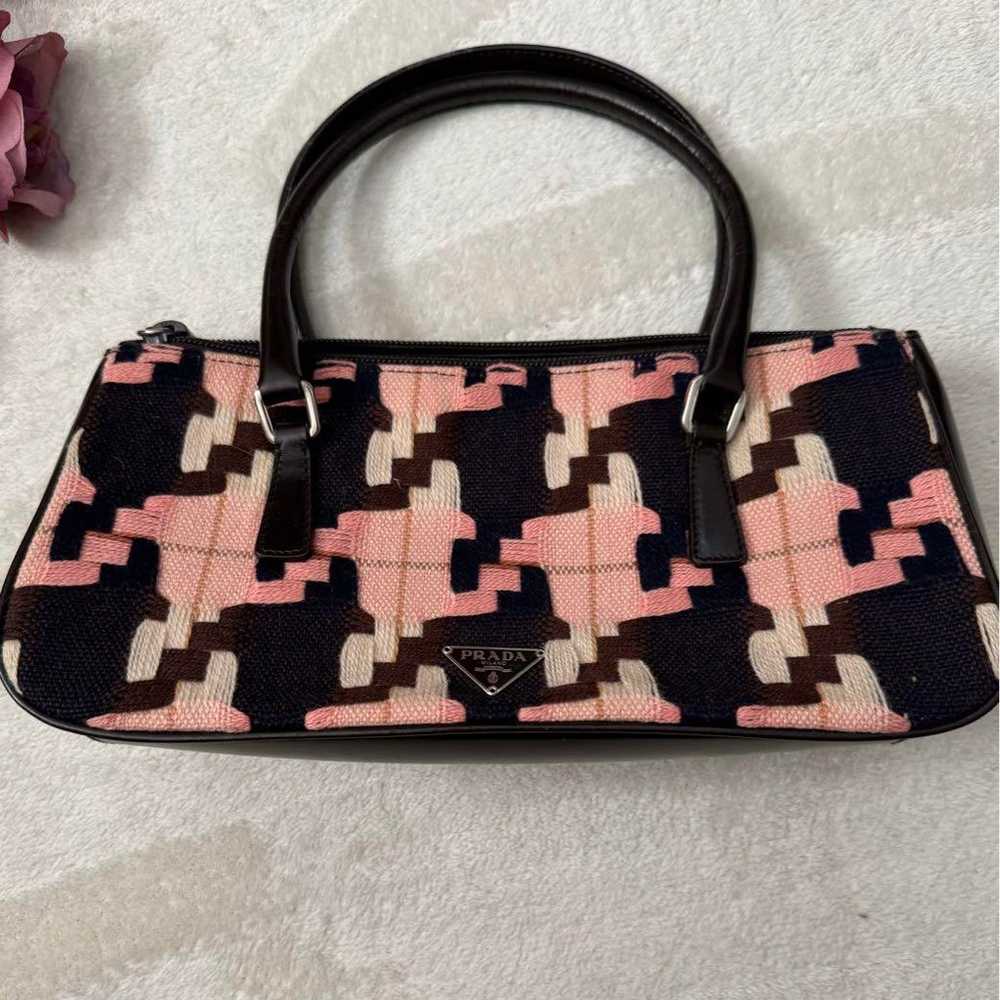 PRADA Chidori pattern mini bag. - image 3