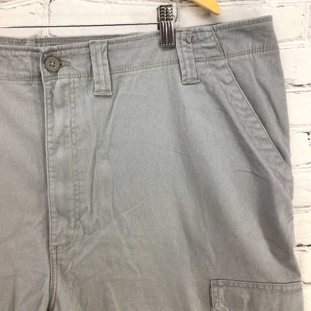 Wrangler Mens Relaxed Fit Cargo Shorts in Gray by… - image 5