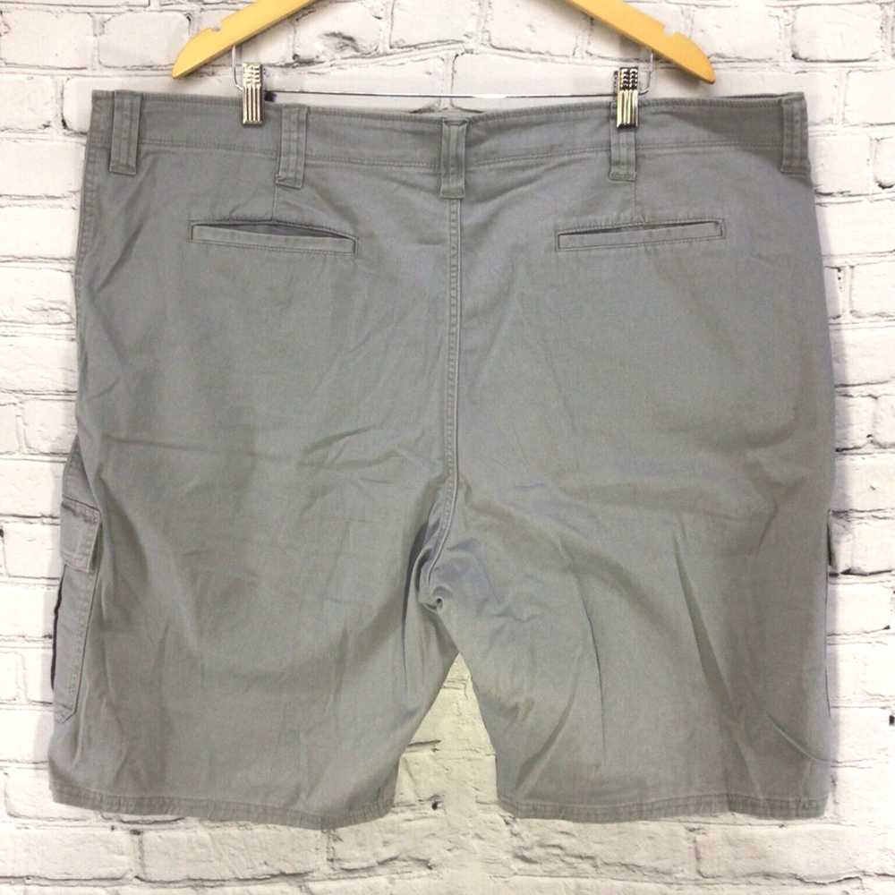 Wrangler Mens Relaxed Fit Cargo Shorts in Gray by… - image 6