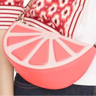 FINAL PRICE Rare Kate Spade Grapefruit Shoulder/C… - image 1