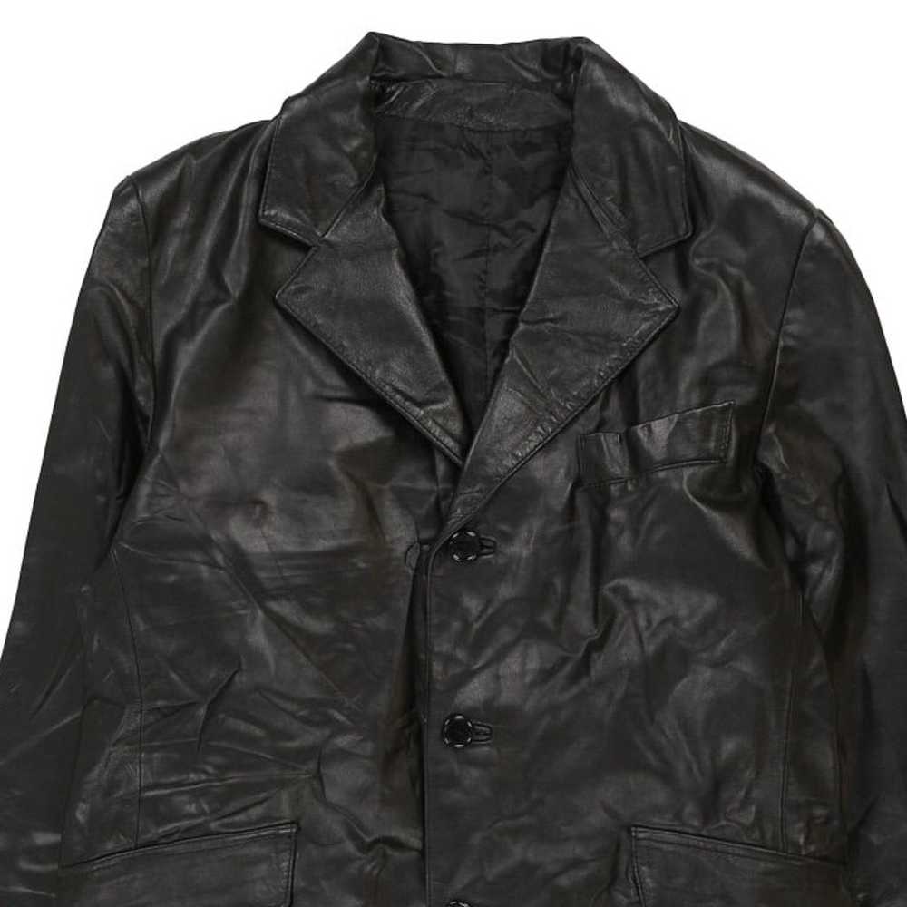 Unbranded Leather Jacket - XL Black Leather - image 3