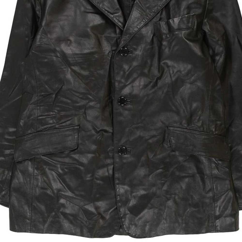 Unbranded Leather Jacket - XL Black Leather - image 4