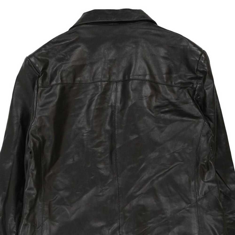 Unbranded Leather Jacket - XL Black Leather - image 5