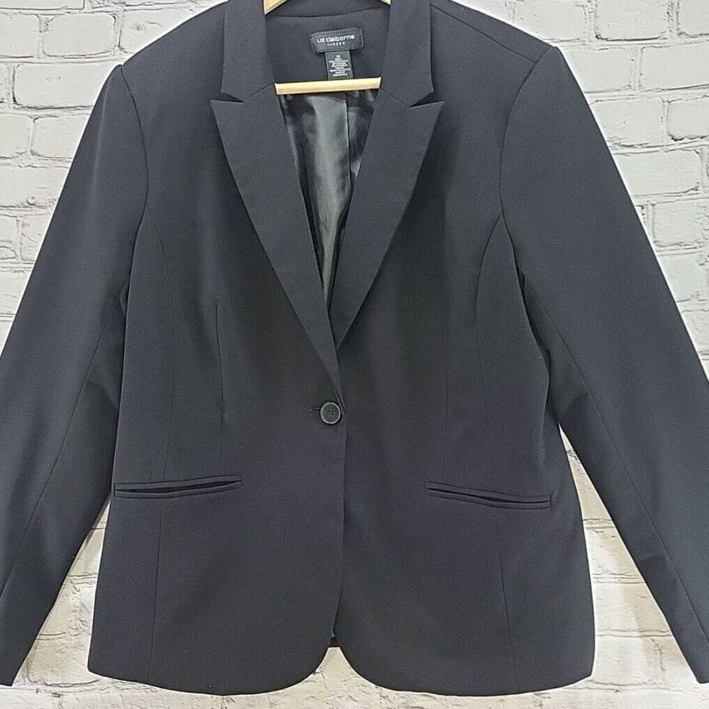 Vintage Classic Chic Black Career Blazer for Woma… - image 2