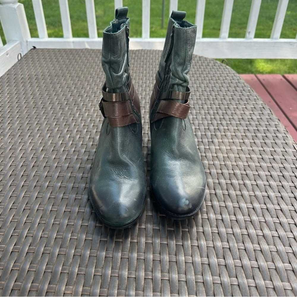 Earth Leather Spruce Boots, Size 8.5, Motocore, F… - image 3