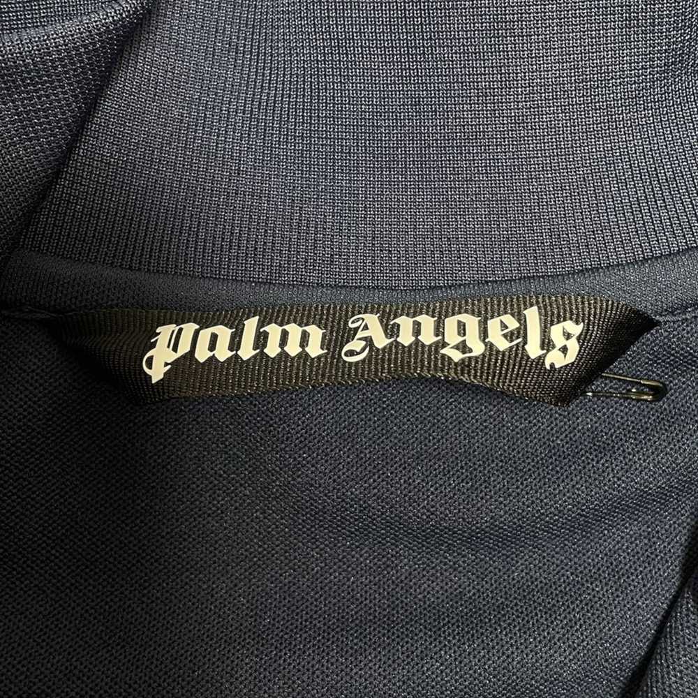 Palm Angels Color Block Track Jacket Red White Na… - image 4