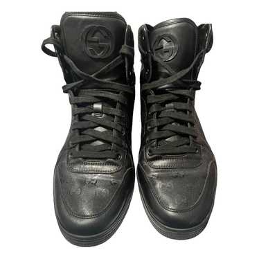 Gucci Patent leather low trainers - image 1