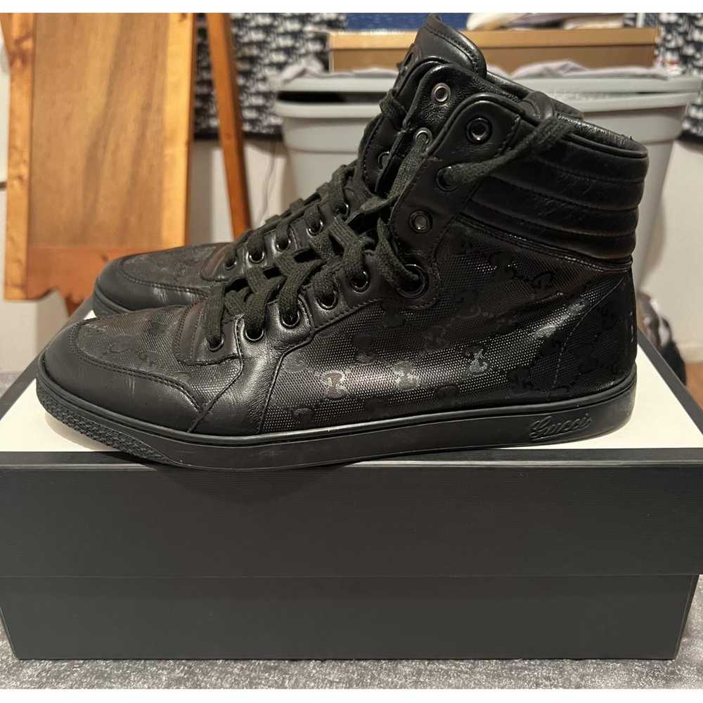 Gucci Patent leather low trainers - image 5