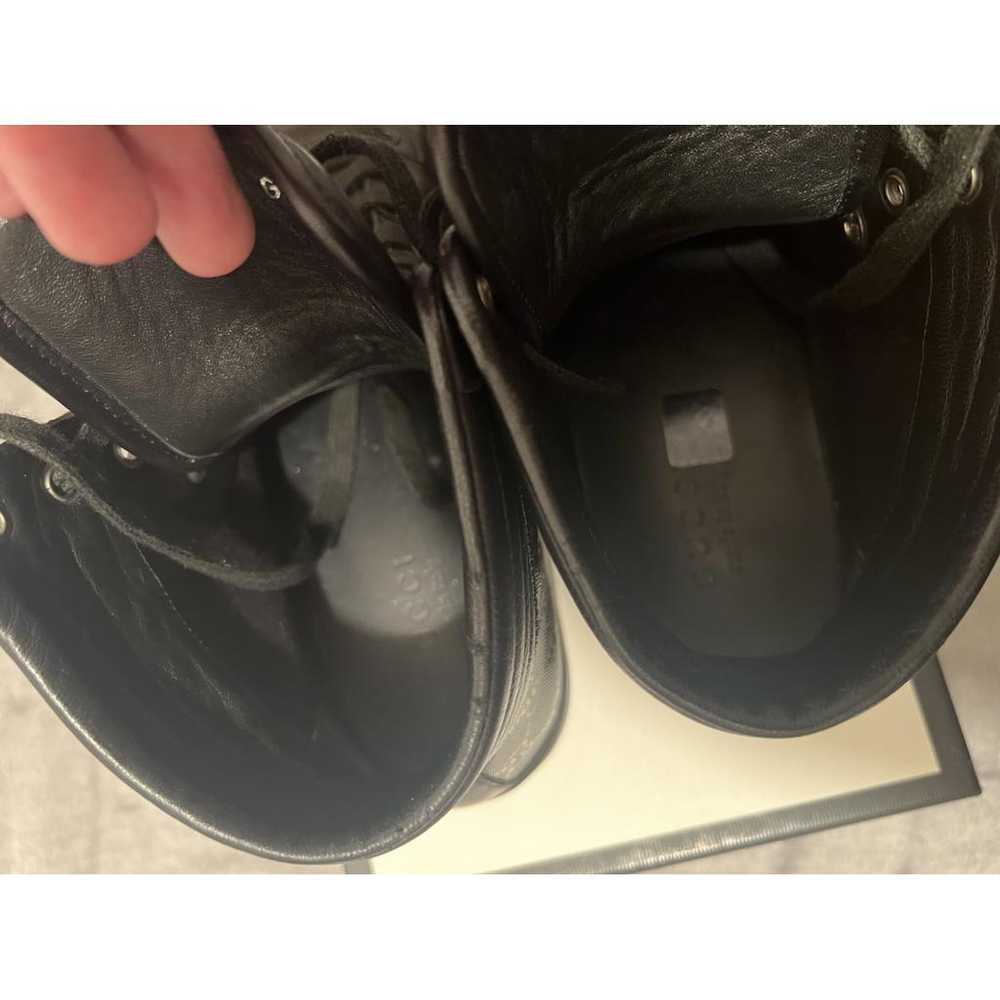 Gucci Patent leather low trainers - image 7