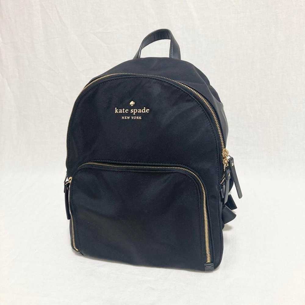 【Excellent Condition】Kate Spade Nylon Backpack La… - image 1