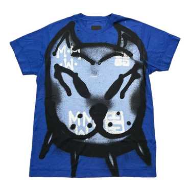 Givenchy Chito Dog Effect Short Sleeve Tee Shirt … - image 1