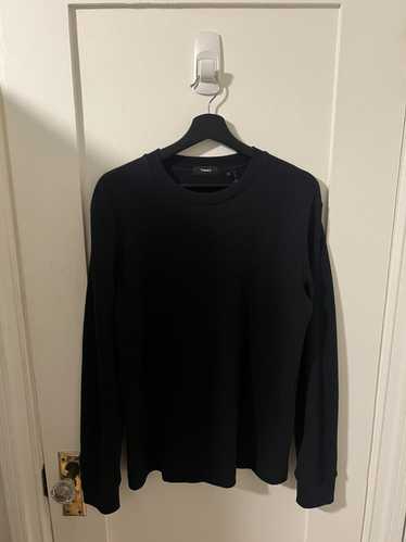 Theory Theory black thermal waffle longsleeve size