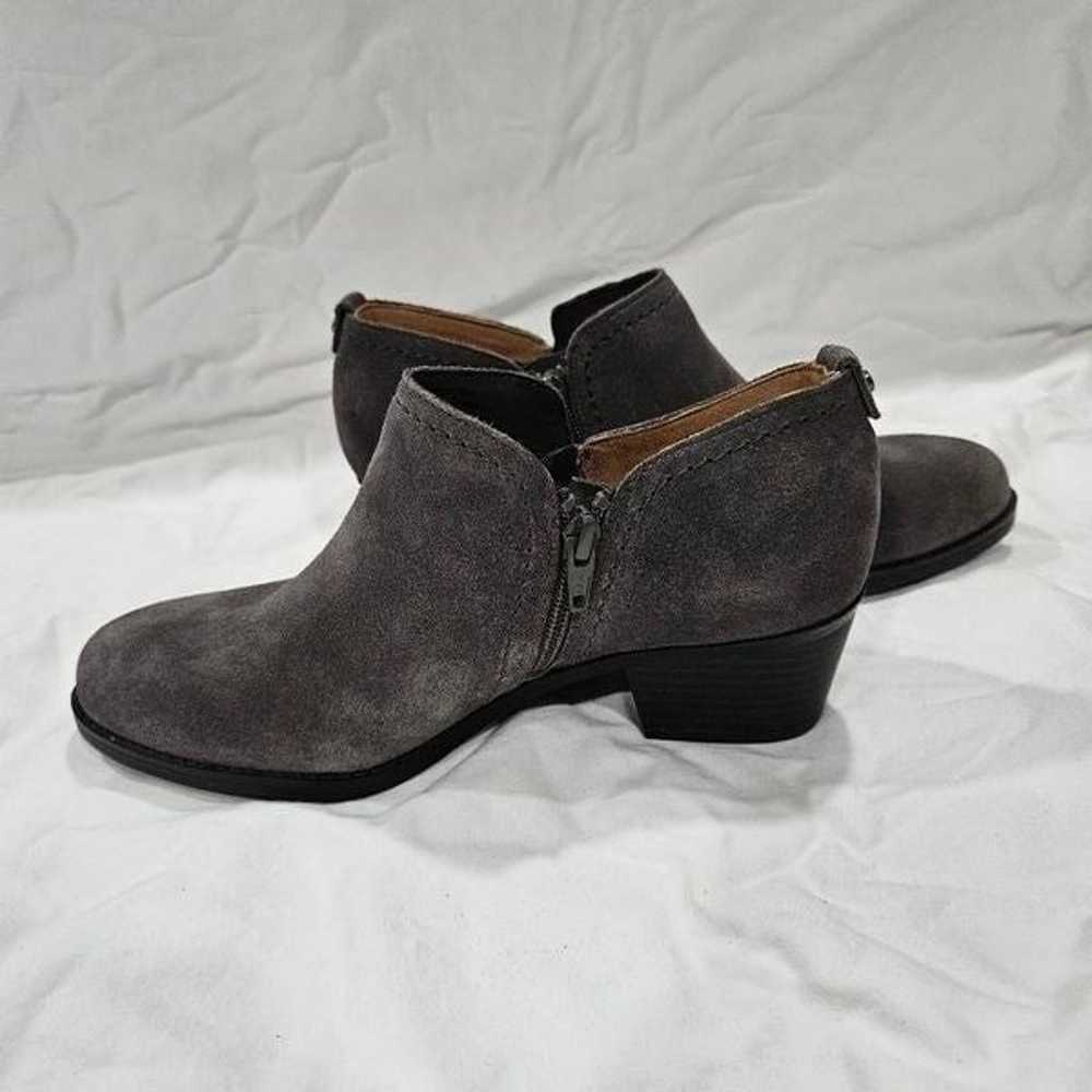 Naturalizer Zarie Gray Suede Bootie Size 7.5 - image 8